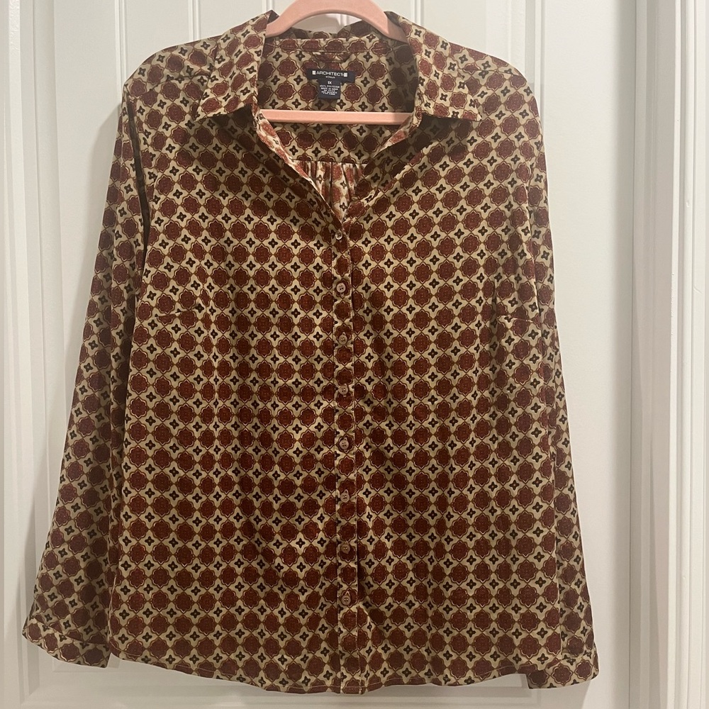 EUC Architect Woman’s Blouse Size 1XL